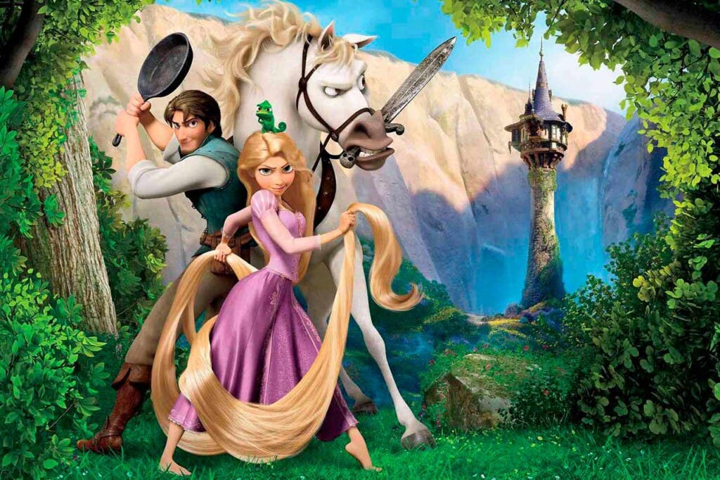 Teagan Croft y Milo Manheim protagonizan "Enredados" en acción real