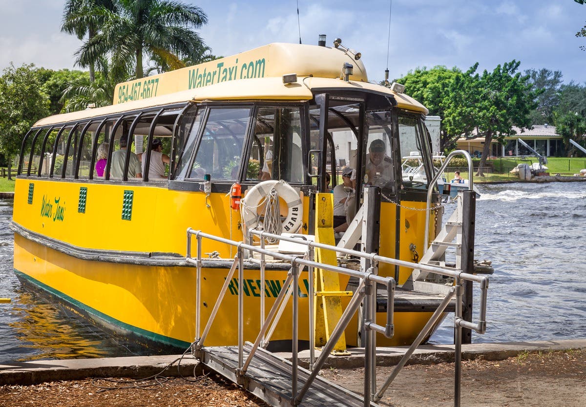 Miami Beach inaugura un servicio permanente de taxis acuáticos que la conecta con Miami