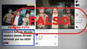 La captura de Maduro aviva la difusión de imágenes falsas en las redes