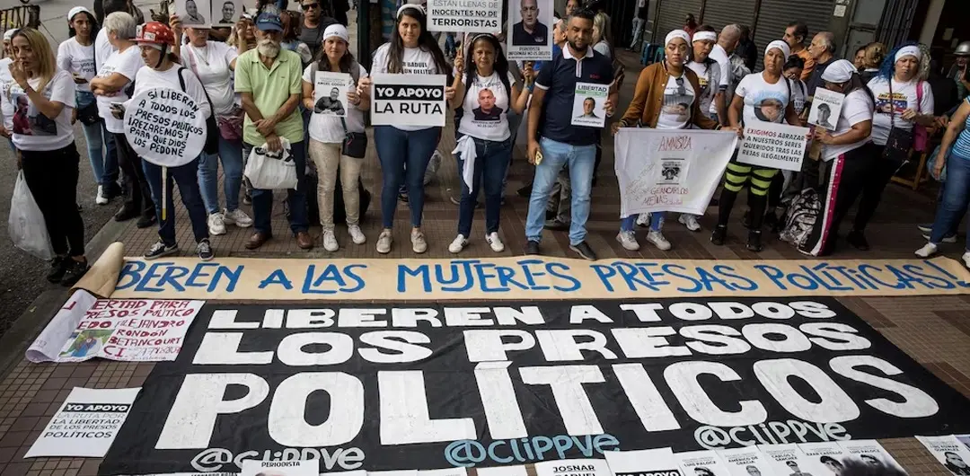 Los presos políticos, por fuera de los discursos de EE.UU. y la Venezuela de Rodríguez