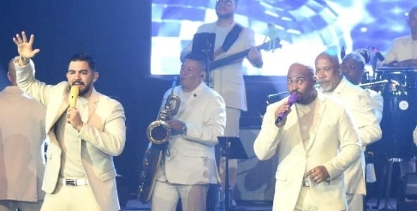 La rumba salsera del Grupo Niche en el hotel Jaragua