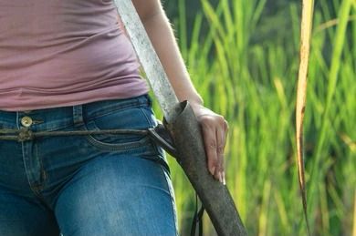 La baqueta es una vaina y la vaqueta, un cuero