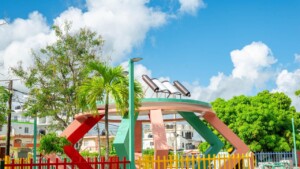 Alcaldesa de Higüey, Karina Aristy, inaugura parques reacondicionados en La Malena
