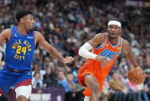 Shai Gilgeous comanda triunfo Thunder sobre Nuggets