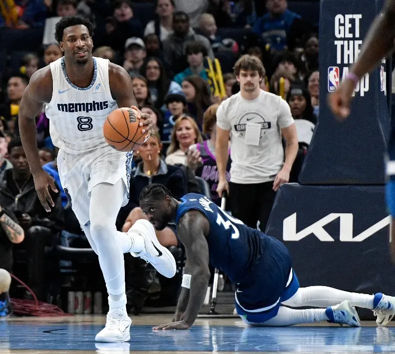 Grizzlies dan sorpresa al vercer a los Wolves
