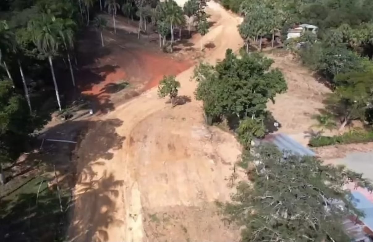 Denuncian “asalto inmobiliario” en el Santo Cerro de La Vega por tala y relleno de cañadas