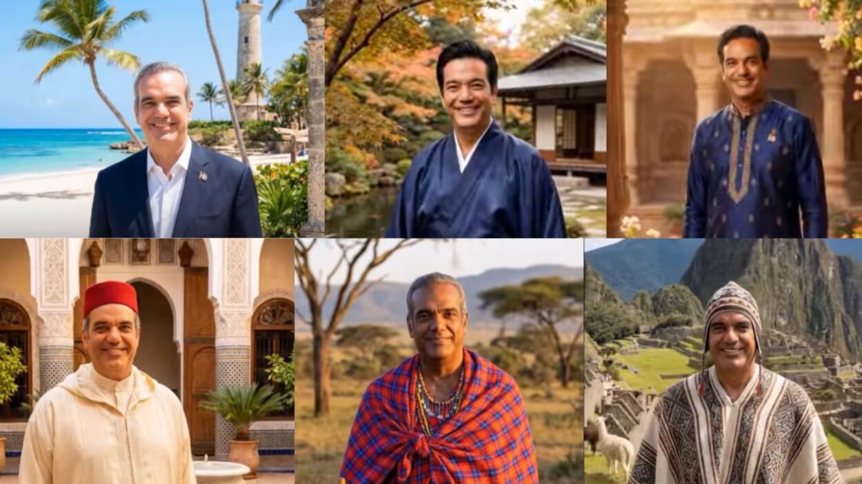 Abinader se suma a tendencia de IA con video que recrea su imagen en otros países