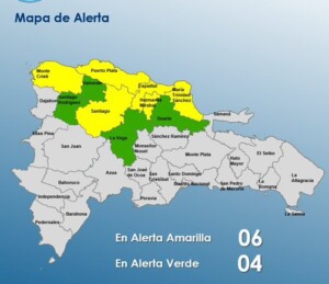 Prepárate: 10 provincias bajo alerta por sistema frontal y una vaguada