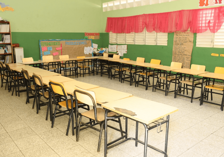 Déficit de aulas superan las 5,500 al cierre del 2025 en el sistema público preuniversitario