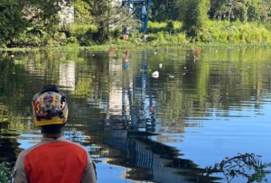 Once buzos buscan hombre que cayó al río Isabela tras accidente en puente Jacinto Peynado
