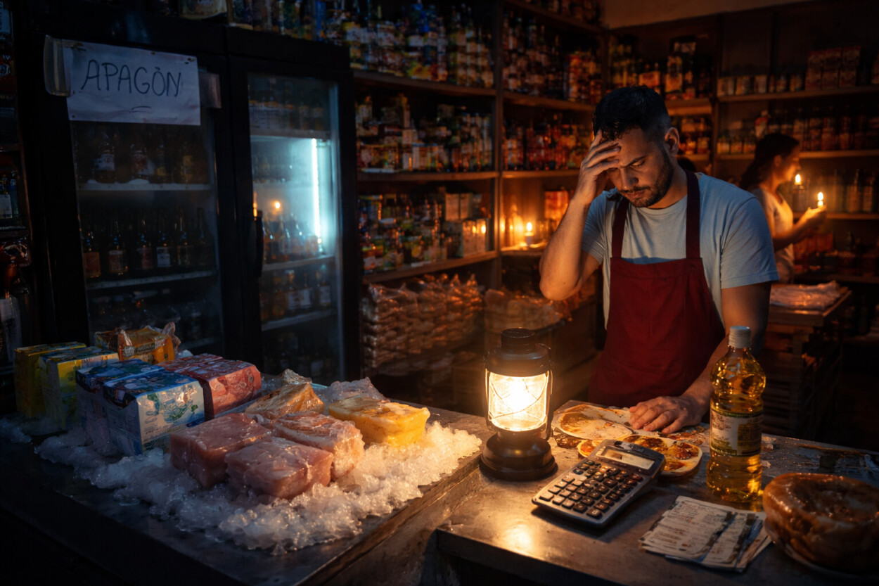 Comerciantes reportan más de RD$435 millones en pérdidas por apagón