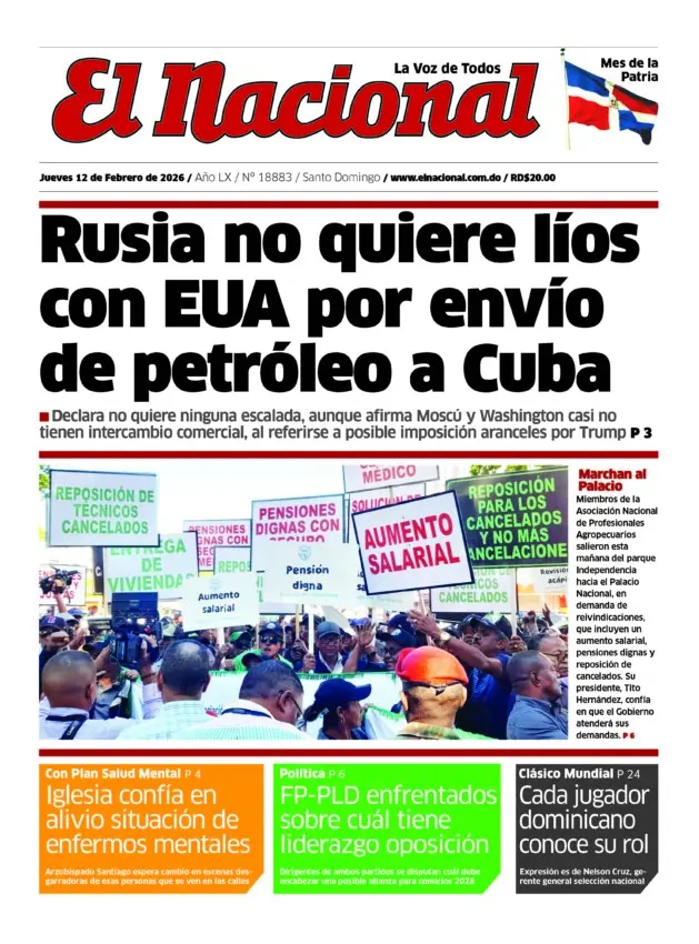 Impreso jueves 12 de febrero 2026