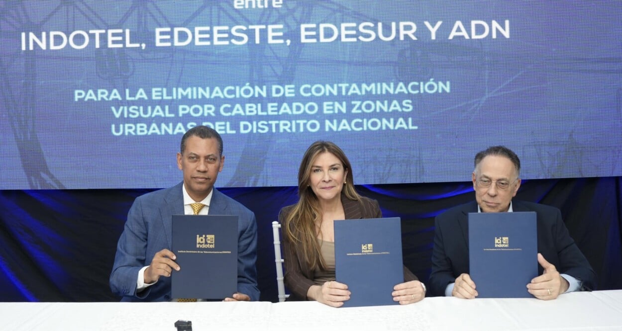 Gobierno inicia plan para eliminar cableado obsoleto en Santo Domingo