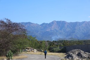 El río Ocoa está casi seco por la extracción de arena y el desvío de agua. Foto/Arleny Castillo, El Nacional.