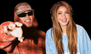 Shakira tatúa a Beéle en Barranquilla durante la grabación de un video musical