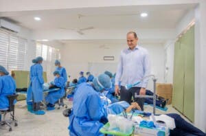 Jornada de salud integral del Inabie beneficia a más de 700 estudiantes de Monte Plata