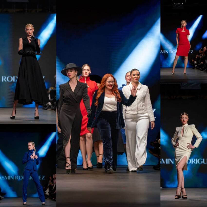 Yasmín Rodríguez deslumbra con 'Firmas Rojas' en el Michigan Fashion Fest