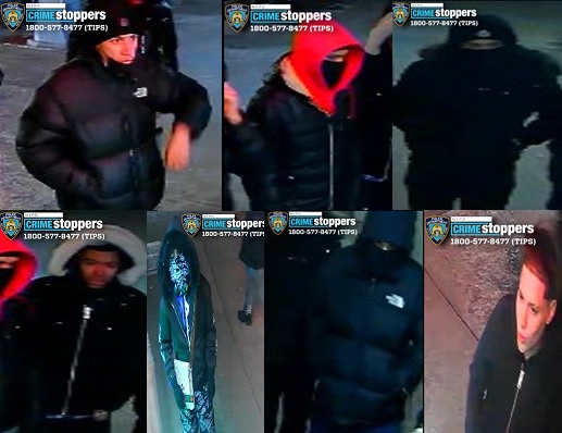 Policía busca a siete sospechosos por asalto en el Alto Manhattan
