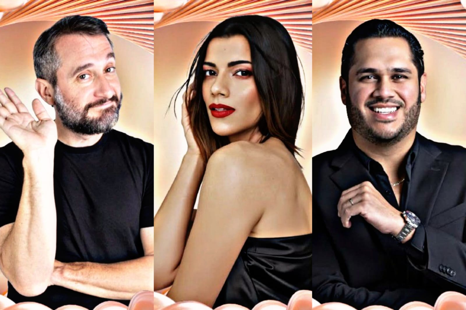 Nashla Bogaert, Carlos Sánchez y Juan Carlos Pichardo serán presentadores en Premios Soberano 2026