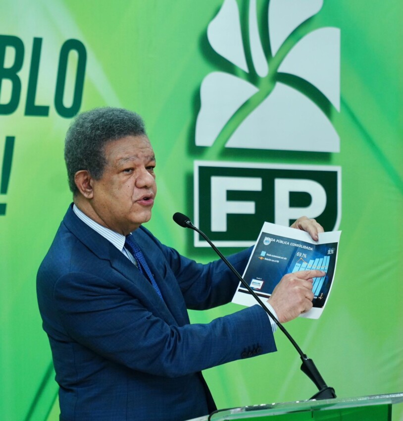 El exmandatario y presidente del partido Fuerza del Pueblo (FP), Leonel Fernández. / FP