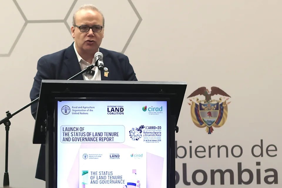 FAO afirma que sólo el 35 % de las tierras en el mundo tienen título formal de propiedad