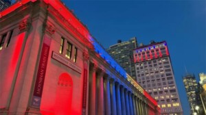 Edificios íconos de Nueva York se iluminan para celebrar independencia de RD