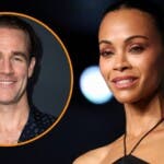 Zoe Saldaña donará 2500 dólares mensuales a la familia de James Van Der Beek tras la muerte del actor