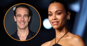 Zoe Saldaña donará 2500 dólares mensuales a la familia de James Van Der Beek tras la muerte del actor