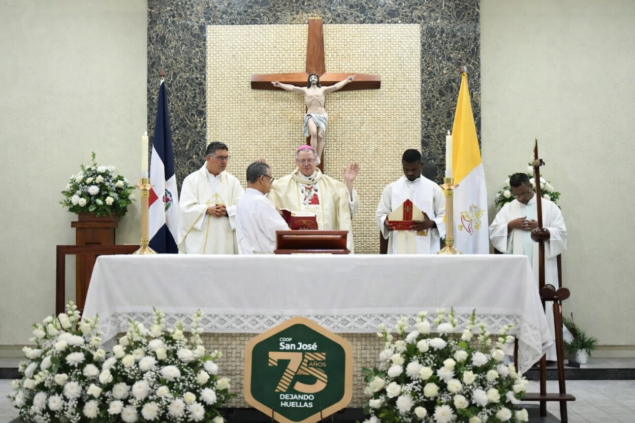Cooperativa San José celebra misa de acción de gracias al conmemorarse su 75 aniversario