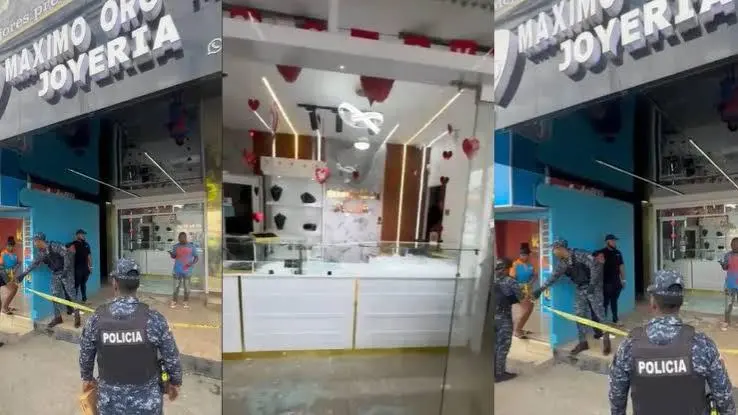 Asalto a joyería en San Pedro: Así ocurrió el robo este domingo