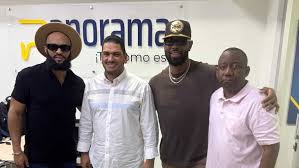 José Reyes y Bonifacio en equipo transmisión del Clásico Mundial