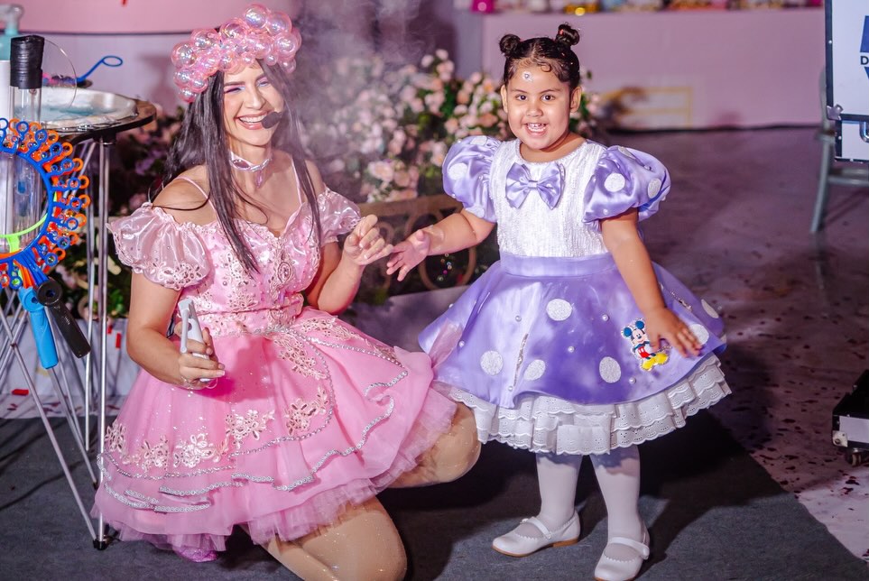 Yailin La Más Viral recrea un mundo de Disney para celebrar los tres años de su hija Cattleya