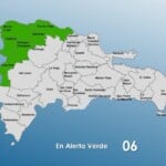 COE coloca seis provincias en alerta verde por aguaceros y tormentas eléctricas