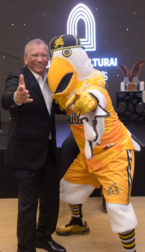 Leonardo Aguilera, presidente de Banreservas y Jochi Taveras (La Aguilita)