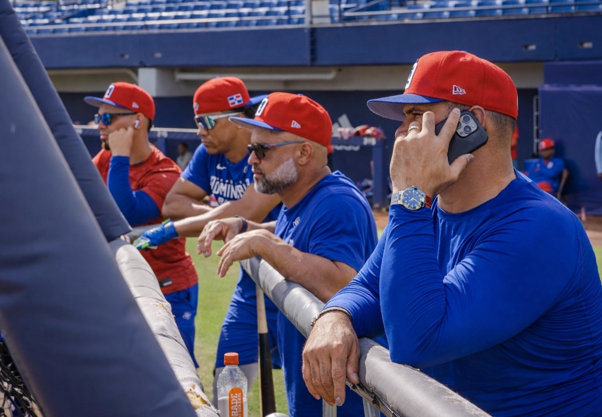 Albert Pujols cuenta con un magnífico staff en el seleccionado dominicano