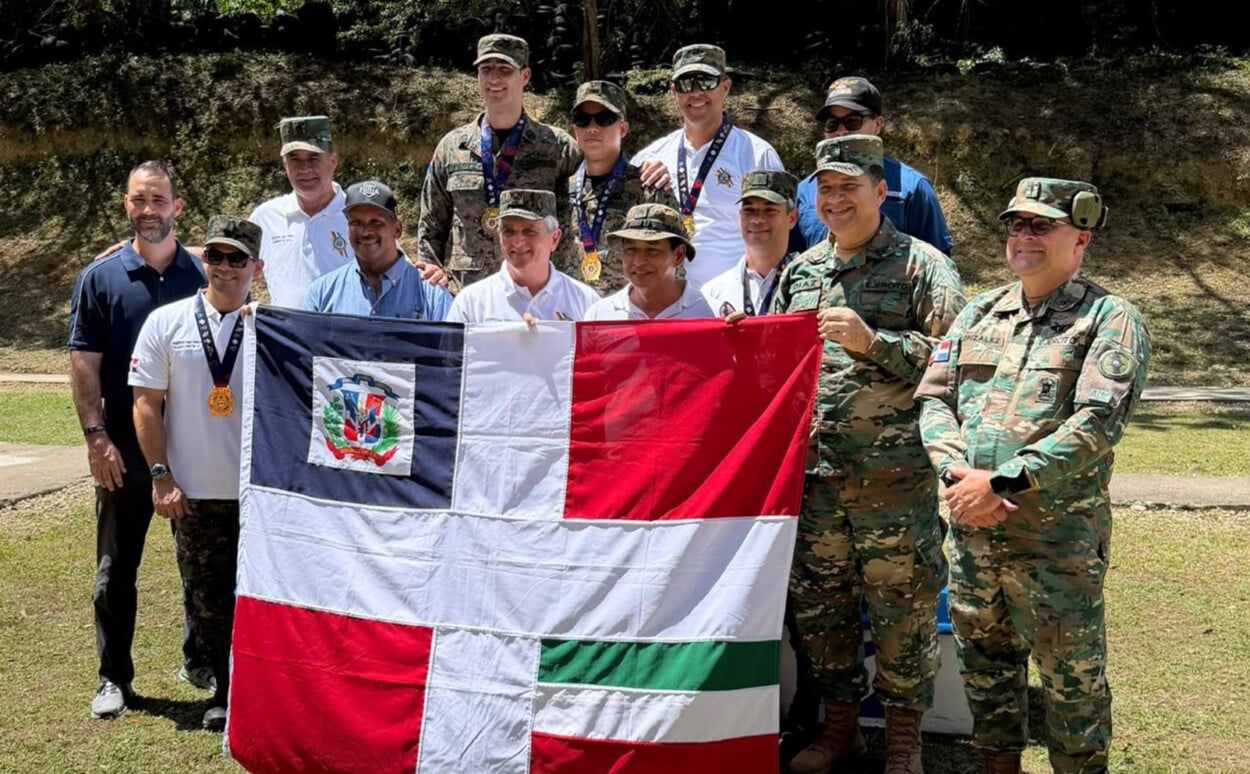 ERD campeón Tiro con pistola Juegos Militares