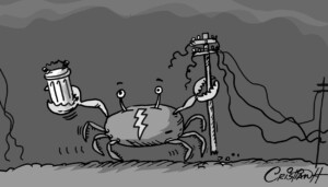 El cangrejo eléctrico