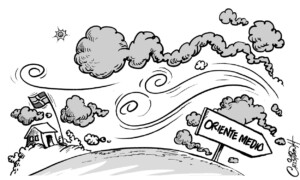 Vientos de ese ciclón