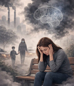 Contaminación del aire aumenta el riesgo de depresión, advierte informe europeo