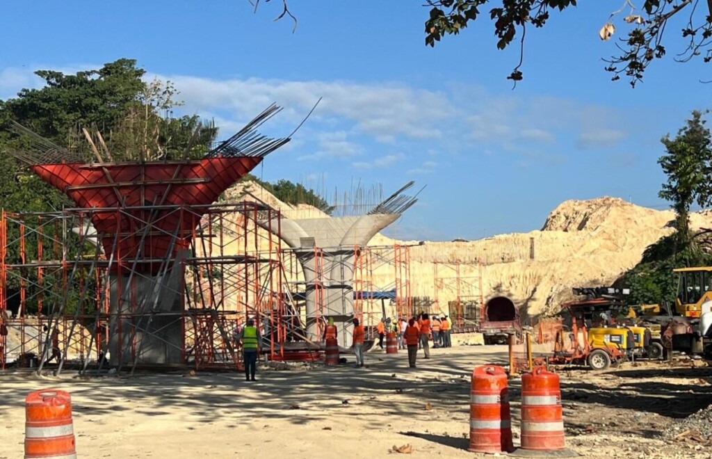 Así avanza el paso a desnivel de la avenida República de Colombia./Foto Jorge González