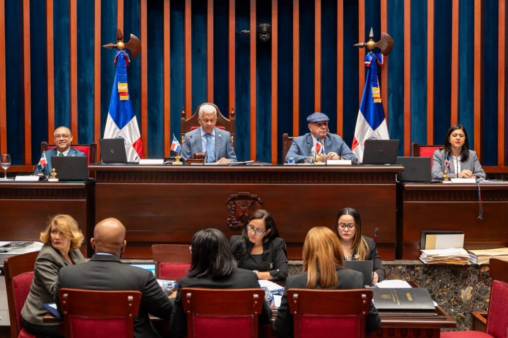 Senadores del PRM, tras aptobar reforma la la Ley de Partidos