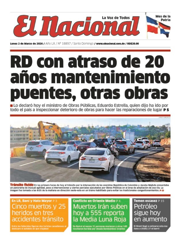 Impreso lunes 2 de marzo 2026