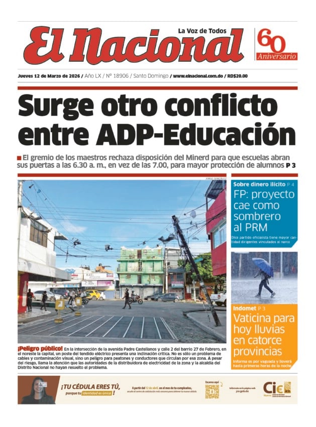 Impreso jueves 12 de marzo 2026