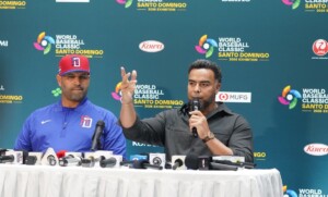 Junior Lake se monta en el barco de RD para el Clásico Mundial de Béisbol