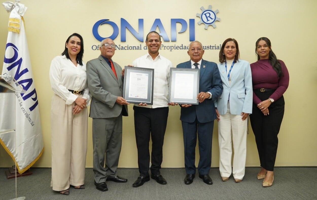 ONAPI obtuvo la certificación ISO 9001: 2015 de AENOR con nuevo alcance en apelaciones