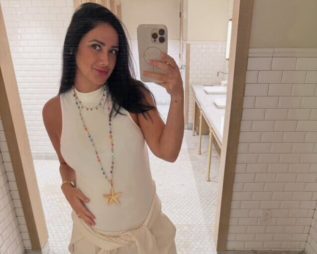 Larimar Fiallo da la bienvenida a su segunda hija, Elena, con emotivo mensaje familiar