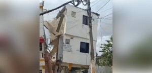 Colapsa vivienda en Villa Mella por presunto deslizamiento de tierra
