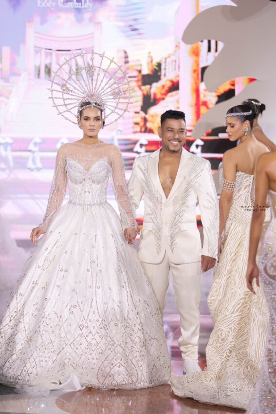 Diseñador Eddy Rambaldy presenta colección “Inmaculadas”