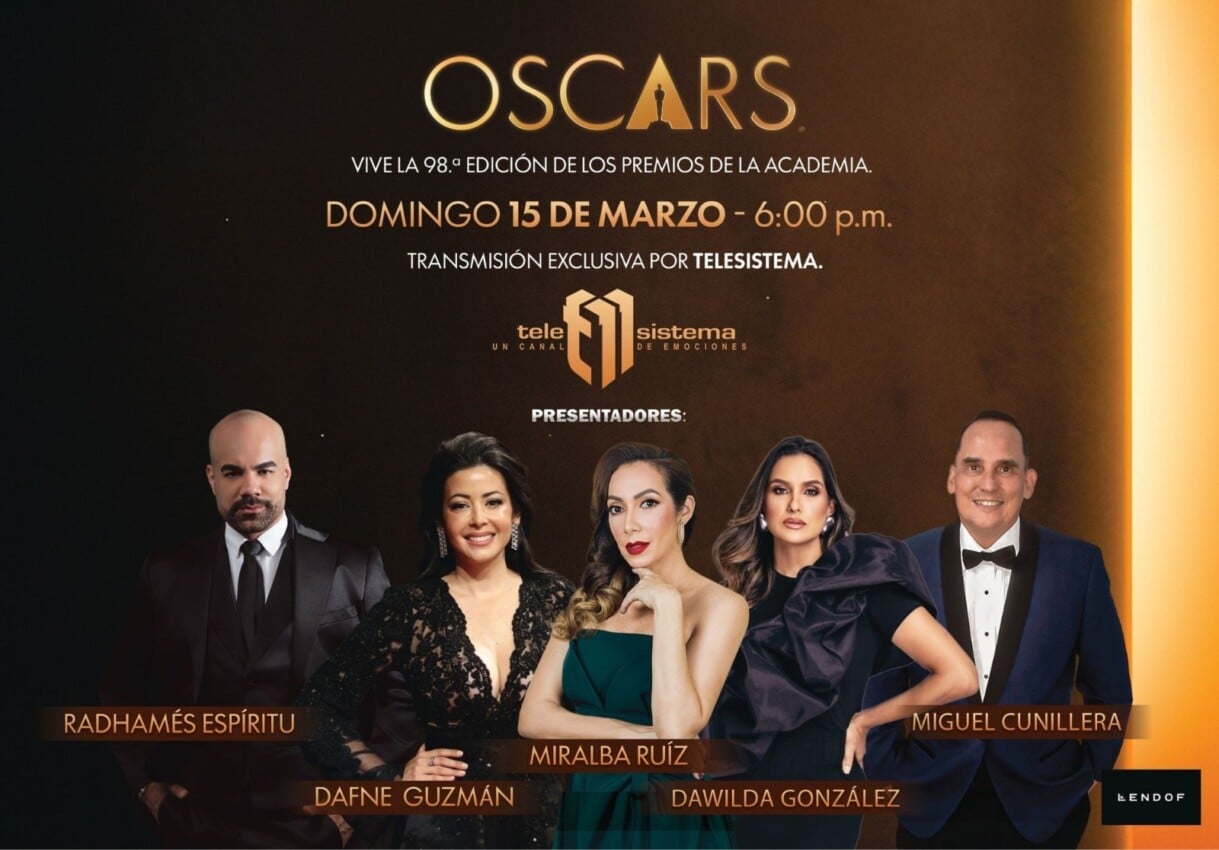 Los Premios Oscar 2026 se viven por Telesistema
