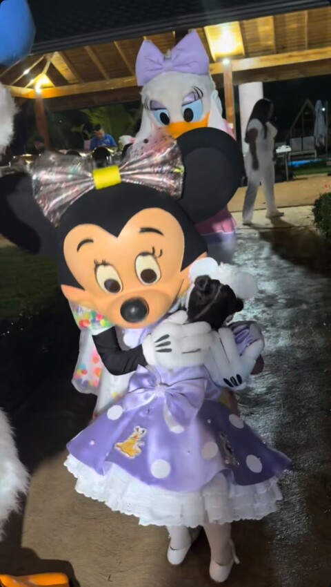 Yailin La Más Viral recrea un mundo de Disney para celebrar los tres años de su hija Cattleya